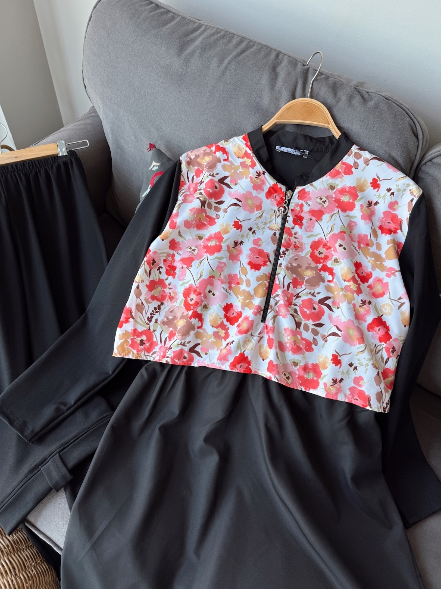 İz Tesettür Mayo - Siyah