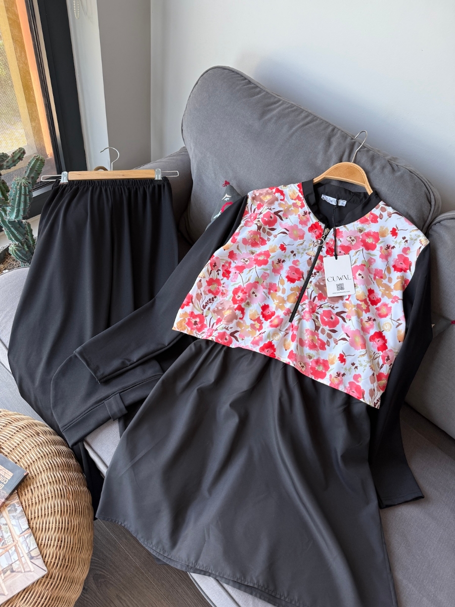 İz Tesettür Mayo - Siyah